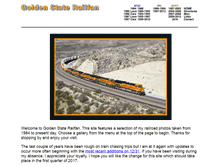 Tablet Screenshot of goldenstaterailfan.qstation.org